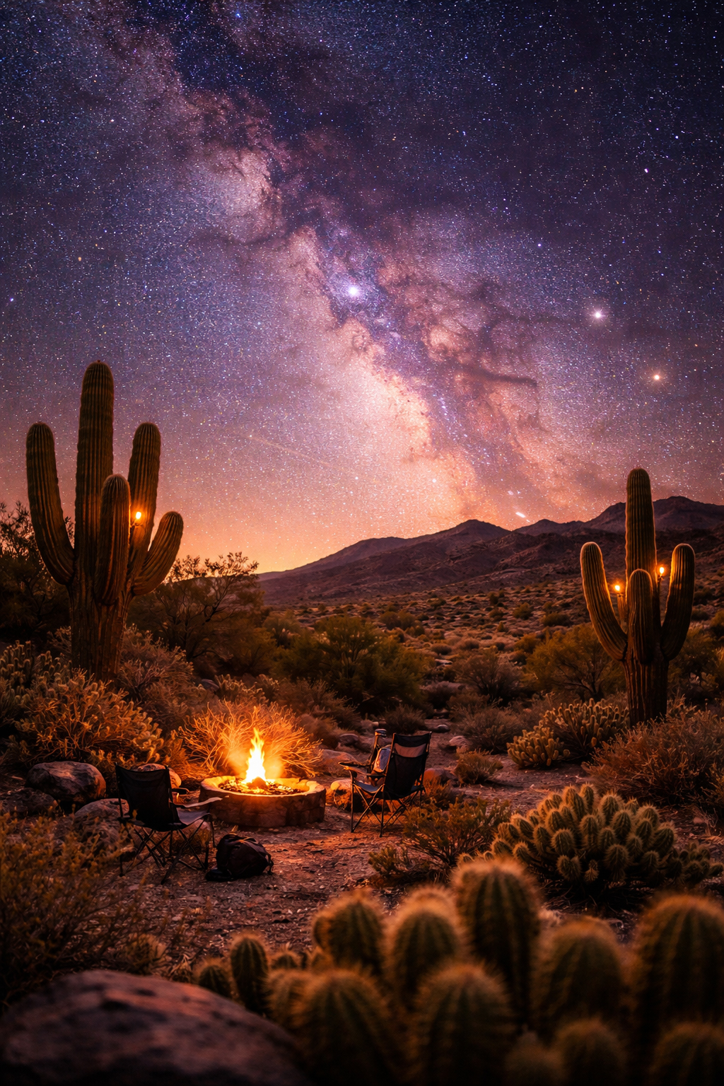 砂漠のミルキーウェイ