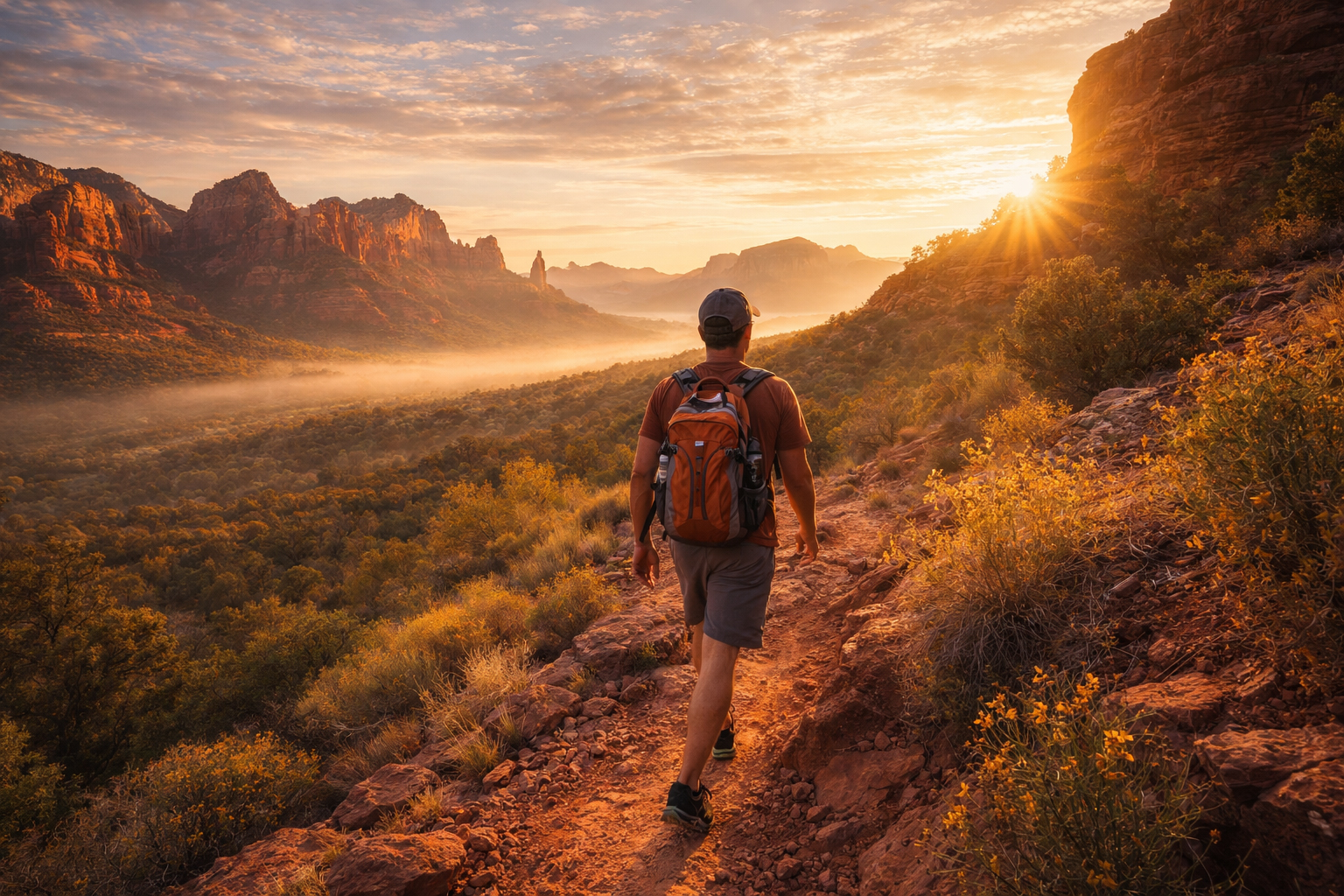 夏の早朝ハイク